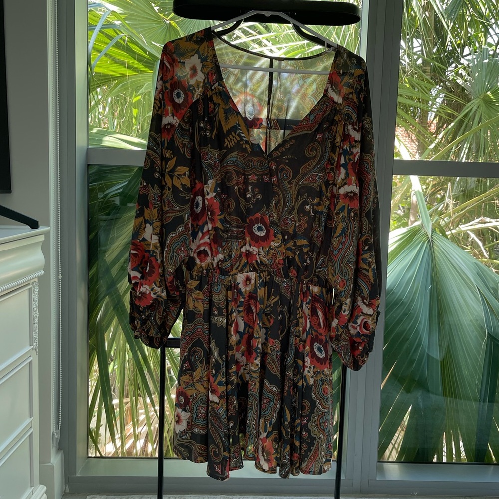 Beautiful long sleeve Free People dress